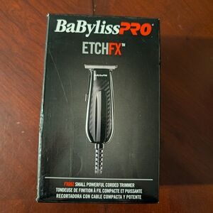 BaByliss EtchFX Black Corded Trimmer
